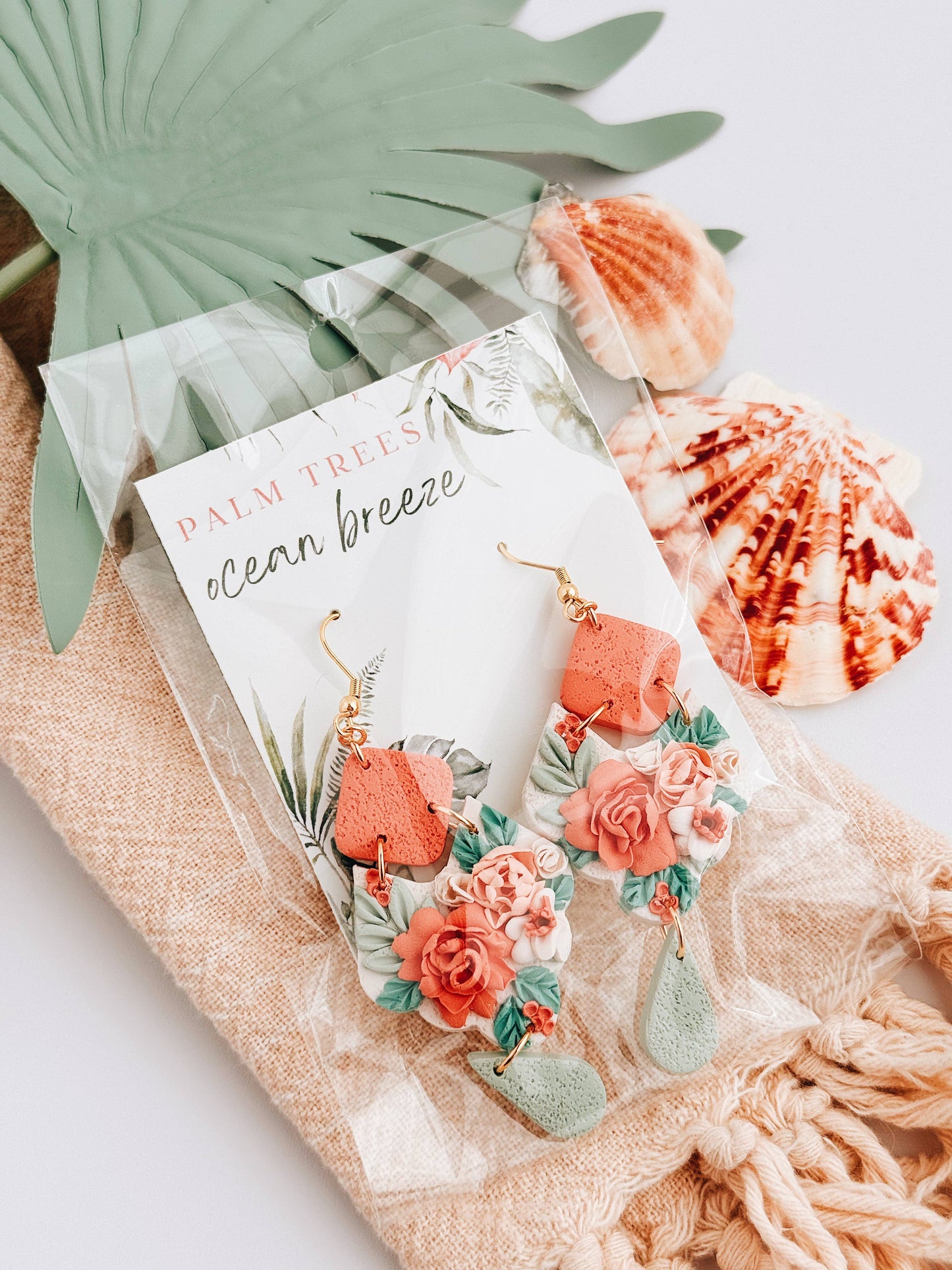 Sand Dollar Stud Earrings | Beach Summer Earrings: Studs