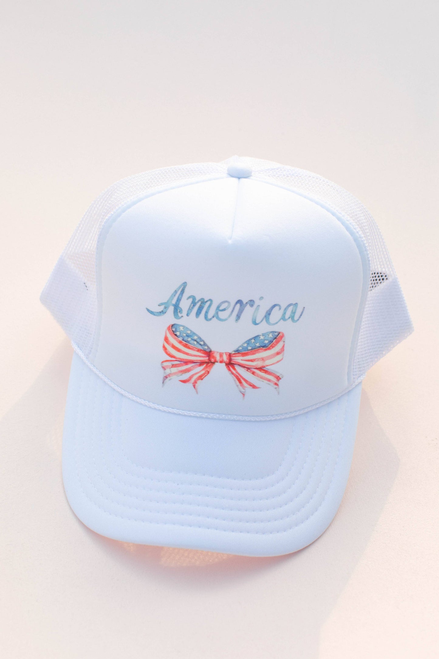 Kids Coquette Bow America Hat: