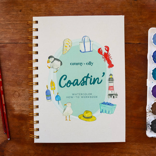 Coastin’ – A Watercolor Workbook