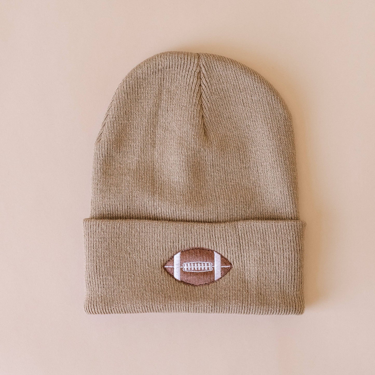 Child Beanie - FOOTBALL - Toffee