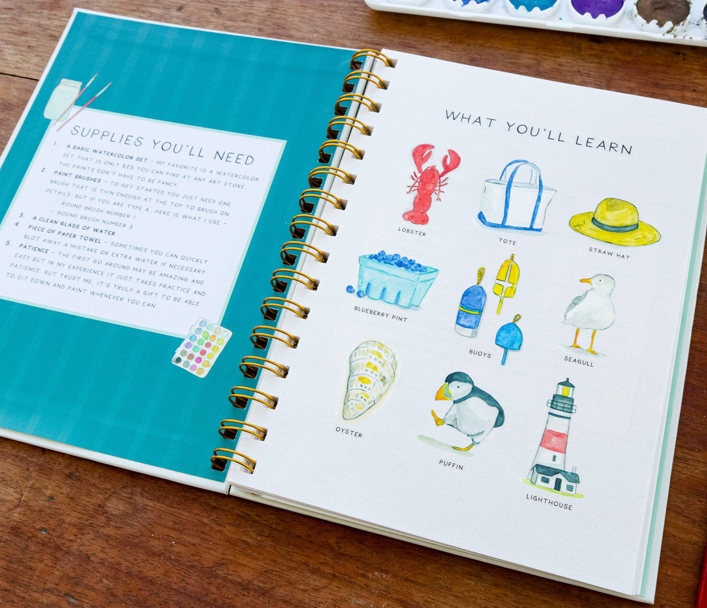 Coastin’ – A Watercolor Workbook