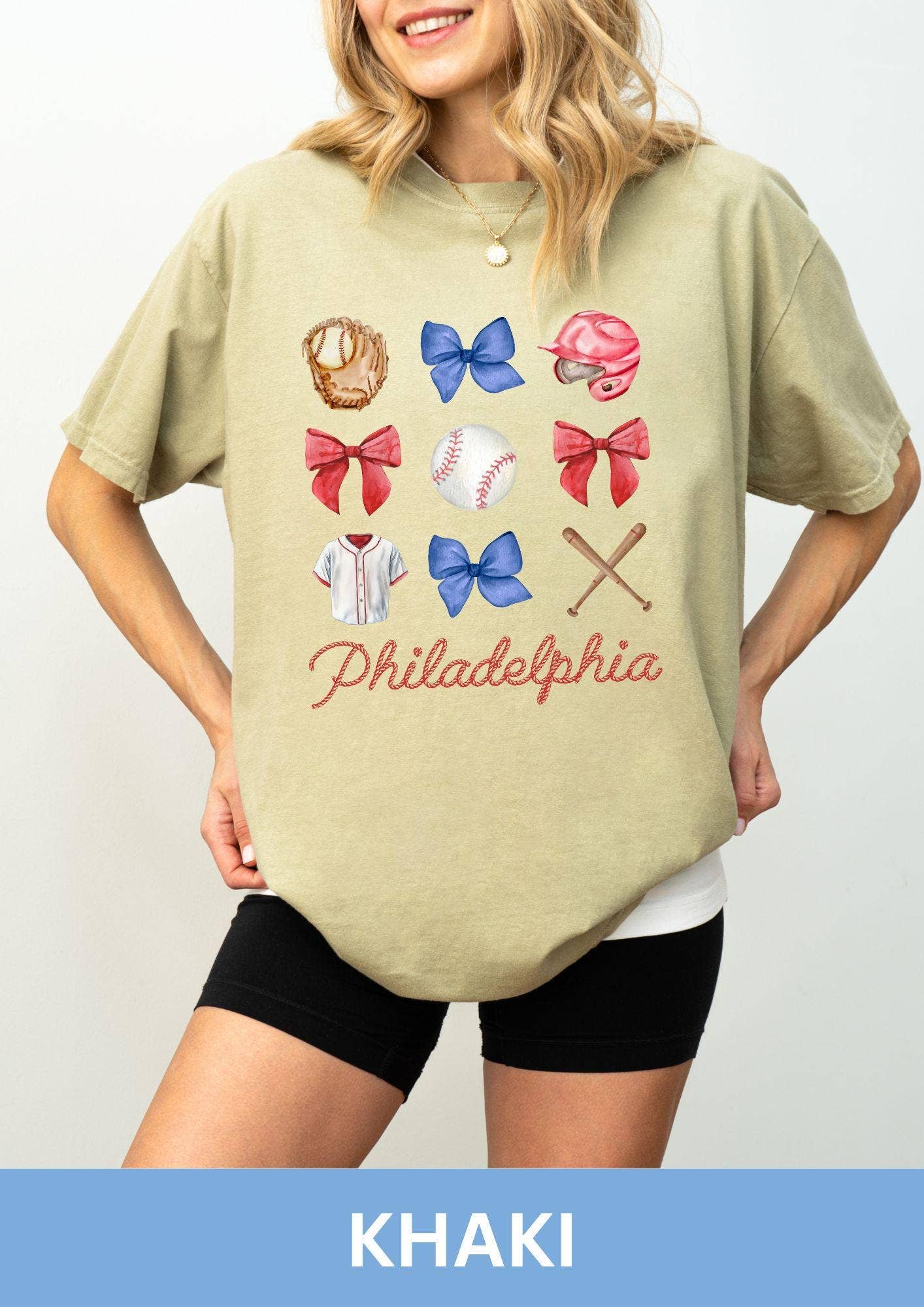 Philadelphia Baseball Comfort Colors Shirt: T-shirt / White / YXL