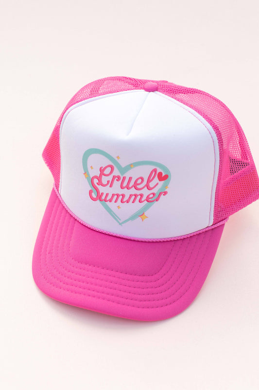 Cruel Summer Kids or Adults Trucker Hat Cap: Adults